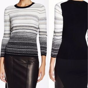 Diane Von furstenberg dvf- stripe wool sweater